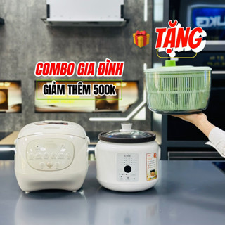 Nồi Cơm Điện Unie URC815, dung tích 1.5l, lòng gốm Ceramic, 6 chế độ cài đặt sẵn