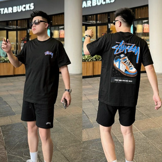 Áo Thun STUSSY , 100% Cotton Dày Dặn, Form Suông Rộng