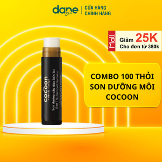 Combo 100 thỏi Son dưỡng dầu dừa Bến Tre Cocoon 5g
