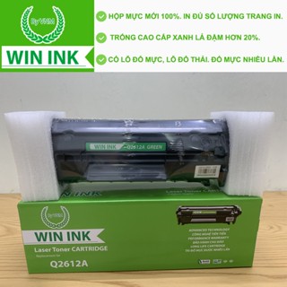 Hộp mực máy in Canon 2900(Q2612A/FX9/303) hiệu Win Ink cao cấp-mới 100%,đầy mực-có lỗ đổ mực,đổ thải