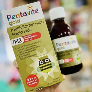 Vitamin tổng hợp cho bé từ 1 tuổi Pentavite Multivitamin+iron 200ml