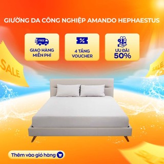 Giường da công nghiệp Amando Hephaestus