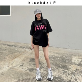 Áo thun overisze BLACKDOKI BAWE  áo phông basic hiện đại cá tính chất cotton dày dặn oversize 