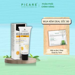 Gel chống nắng cho mọi loại da Heliocare 360° Gel Oil-free SPF50+ 50ml