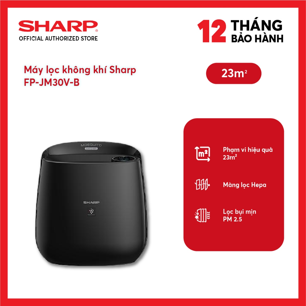 Máy lọc không khí Sharp FP-JM30V-B 53W