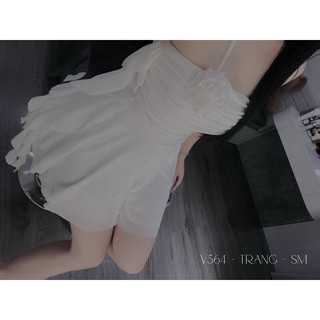 ĐẦM BODY TUA RUA DÂY CỘT CỔ