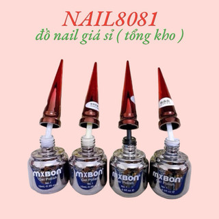 Sơn gel Mxbon chính hãng lẻ màu Đen , Trắng , Trắng Ngà , Trắng Sữa
