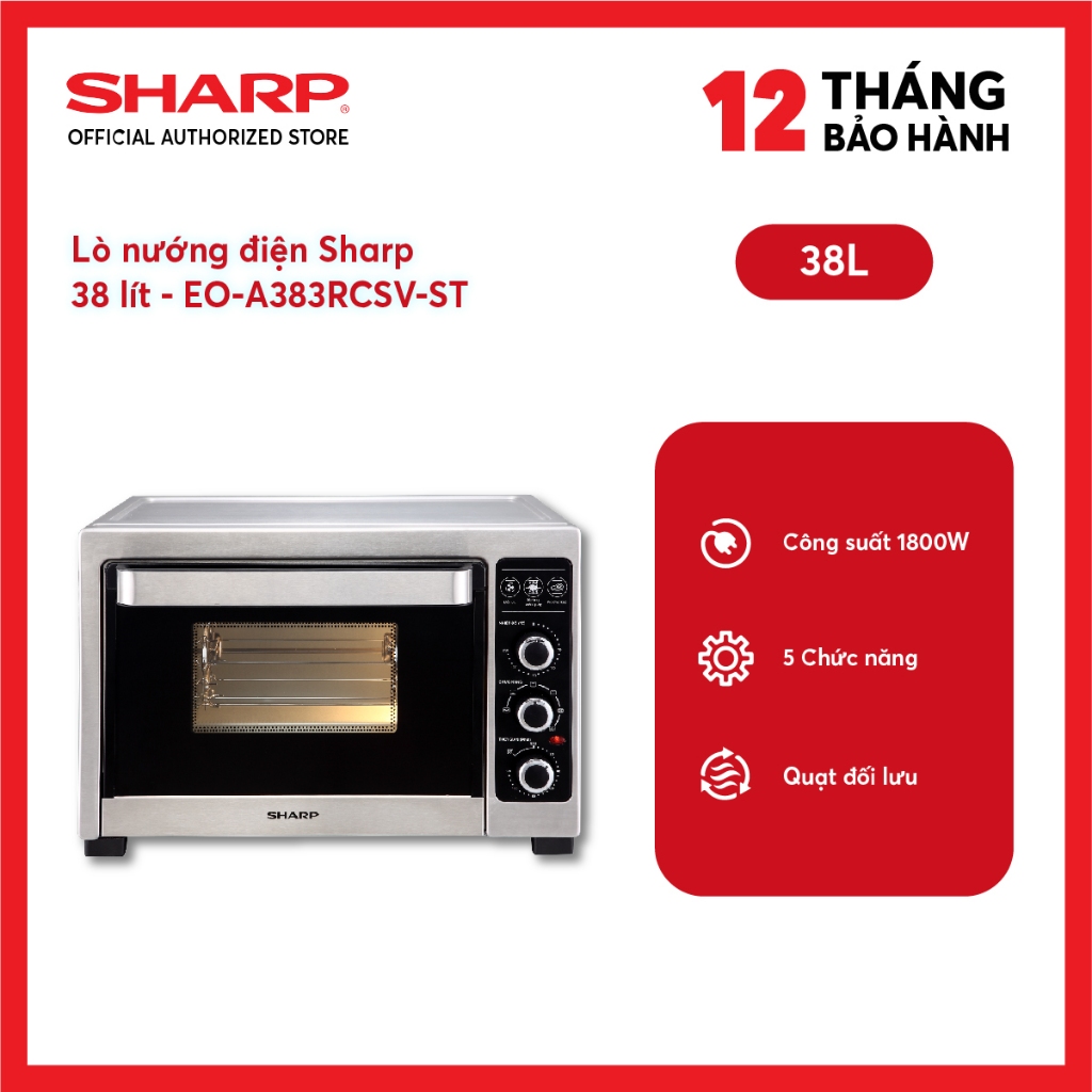 Lò nướng Sharp EO-A383RCSV-ST 38L