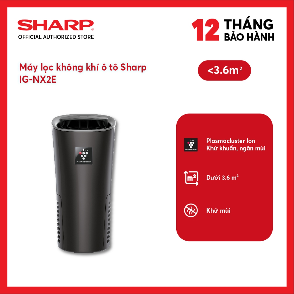 Máy lọc không khí ô tô Sharp IG-NX2E-B