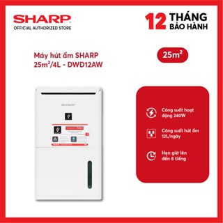 Máy hút ẩm Sharp DW-D12A-W