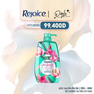  Dầu gội Rejoice nước hoa 875,5ML - Hoa mẫu đơn