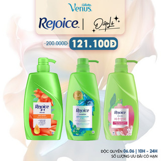 [Chỉ còn 121K sau áp Voucher] Dầu Gội Rejoice chai 900ml