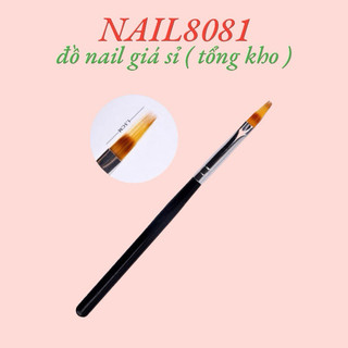 Cọ Ombre mái thưa cán gỗ , cọ sước làm móng