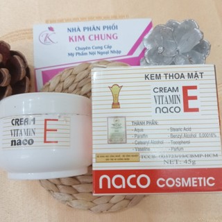 Kem Vitamin E Naco 45g Dưỡng ẩm da