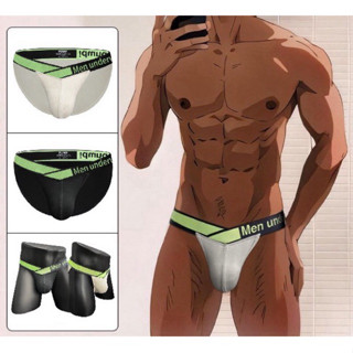 Quần lót nam cotton thiết kế đai chữ V thời trang mặc gym thể thao co giãn