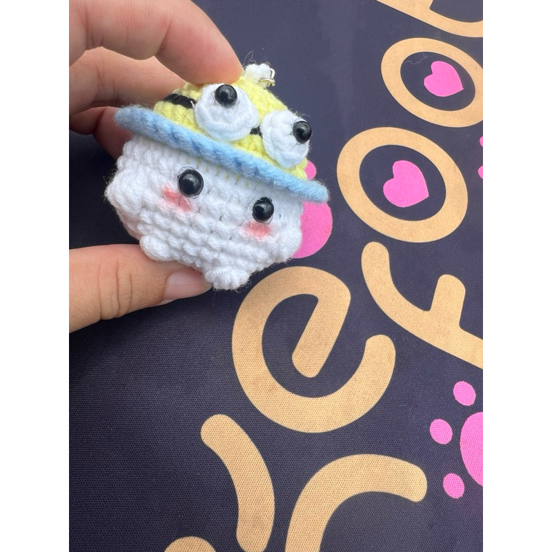 móc khoá nấm minion