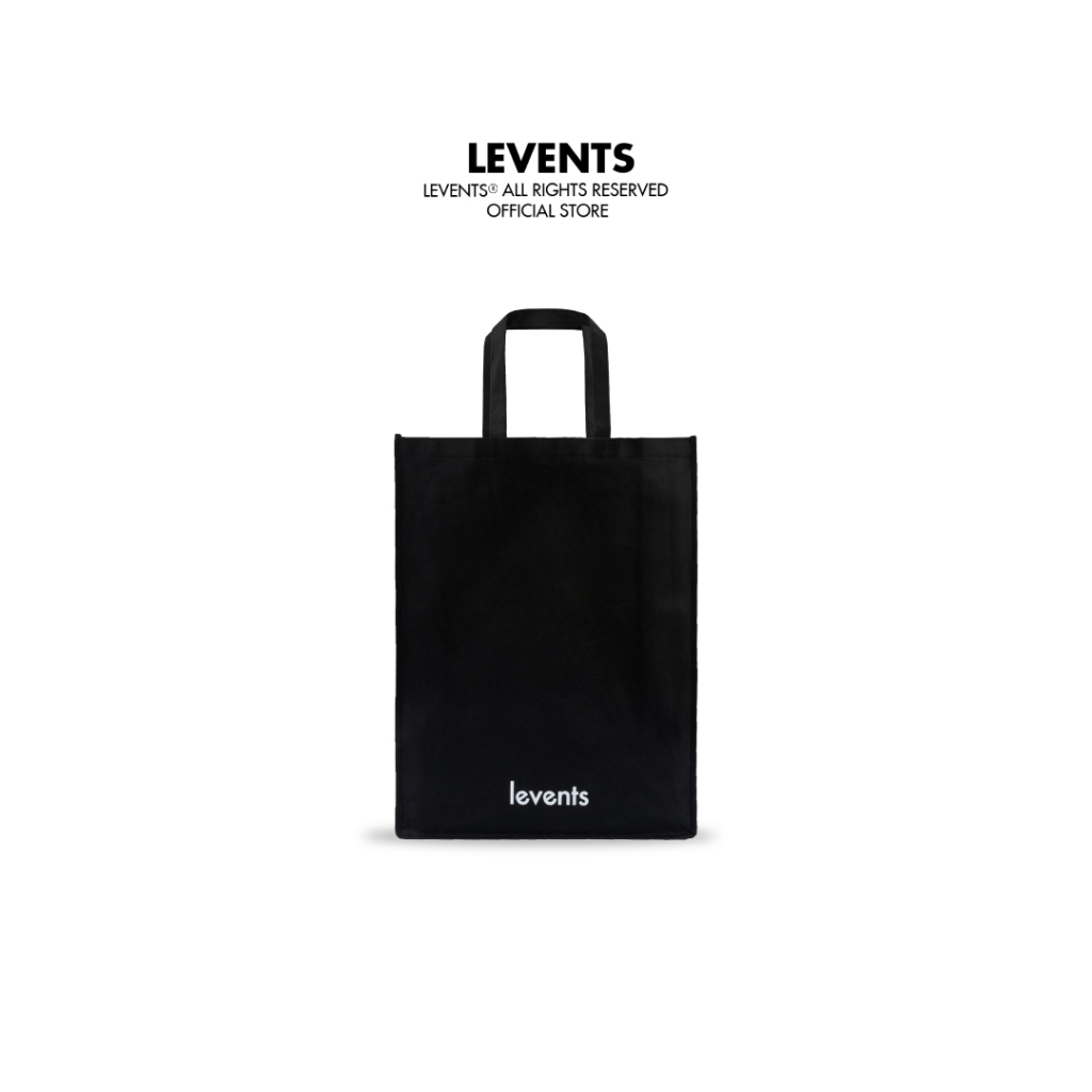 Túi Tote Levents Logo/ Black