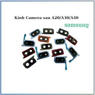 Kính Camera samsung A20/A30/A40,chung kính,khác vành cam