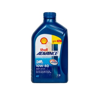 Nhớt Shell Advance AX7 10W40 Cho Xe Ga/Xe Số ( 1L )