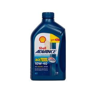 Nhớt Shell Advance AX7 10W40 Cho Xe Ga/Xe Số ( 1L )