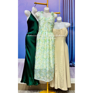 Đầm Maxi Hai Dây Đi Biển