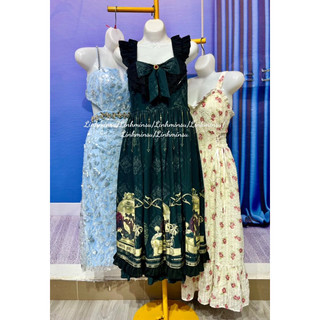 Đầm maxi hai dây đi biển