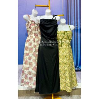 Đầm Maxi Hai Dây Đi Biển