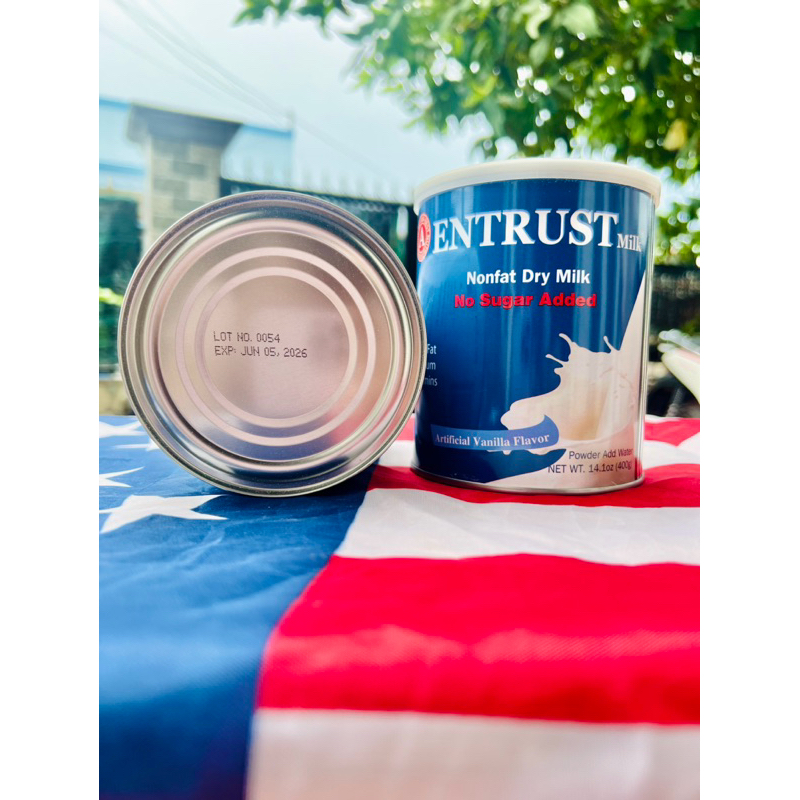 Sữa Entrust dành cho người tiểu đường Entrust Milk 400g