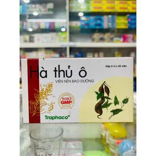 (Traphaco) Hà thủ ô 100 viên
