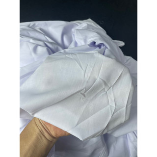 Vải kate trắng mong may đồng phục hoc sinh