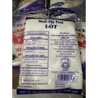 MUỐI SẤY TINH I-ỐT