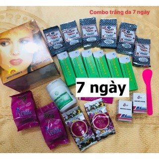 Set kem dưỡng trắng da toàn thân siêu hot (Combo kem 7 ngày)