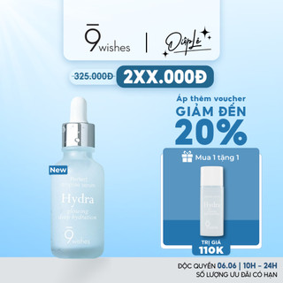   Tinh chất dưỡng ẩm 9 Wishes Hydra Skin Ampule serum 30ml