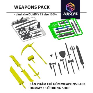 Kit Weapons Pack dành cho DUMMY 13 size 100%