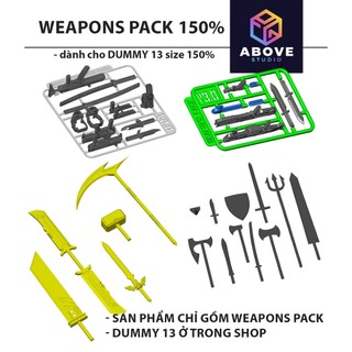Kit Weapons Pack dành cho DUMMY 13 size 150%
