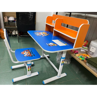 Bàn học sinh tăng chỉnh có kệ BHS29C-3