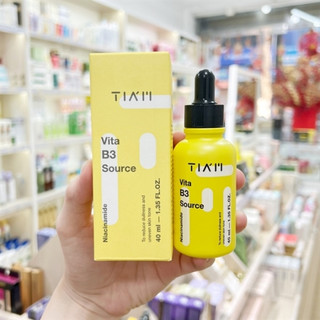 Serum tiam vàng vita b3 source giúp dưỡng trắng da giảm thâm nám và phục hồi da sau mụn - HANA