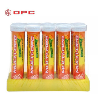 COMBO 10 TUÝP Viên Sủi Bổ Sung Vitamin MULTI-Opc Multivitamin vị cam Tuýp 20 viên - Maxpharmacy