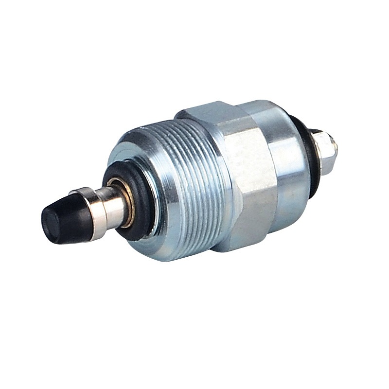 Van điện mở dầu bơm cao áp, solenoid , Van điện từ đóng mở dầu bơm cao áp máy phát điện 5kw 6kw 8kw