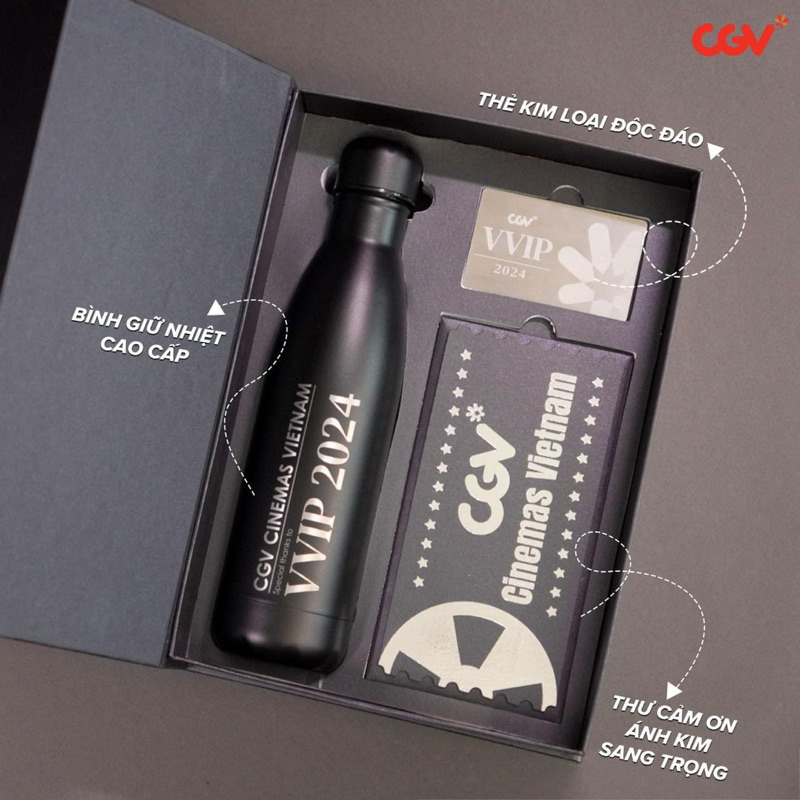 bộ combo quà tặng vvip cgv 2024