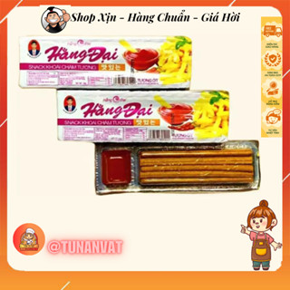   combo 5  Snack Khoai Chấm Tương Hằng Đại Cay Cay Tuổi Thơ đồ ăn vặt 