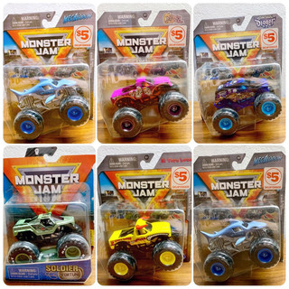 Xe Mô hình Monster Jam tỷ lệ 1:64 Fullbox {Vỉ hộp rách nhẹ}