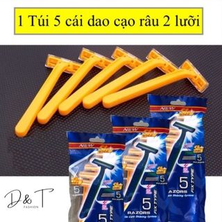 Combo 5 dao cạo râu siêu tiết kiệm
