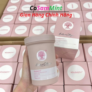 Kem ủ tóc, dầu hấp Biotin Collagen Voudioty Pink 500ML, giúp phục hồi mềm mượt hương nước hoa auth