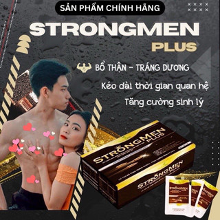 Tăng Cường Sinh Lý Nam Giới STRONG MEN PLUS, Chống Xuất Tinh Sớm, Bổ Thận Tráng Dương
