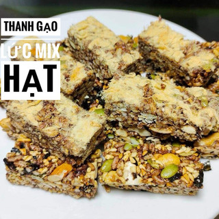 500g thanh gạo lức chà bông, rong biển