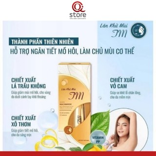 Son nách TM - Hỗ trợ khử mùi hôi nách Giúp làm thơm, Giảm hôi nách, Ngăn tiết mồ hôi