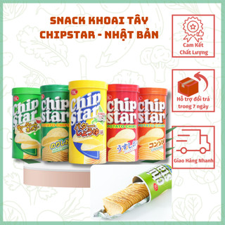 Snack khoai tây ChipStar - Nhật Bản date mới nhiều vị lựa chọn