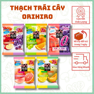 Thạch Trái Cây Orihiro - Sự Kết Hợp Tuyệt Vời Của Hương Vị Tự Nhiên và Sức Khỏe Nhật Bản