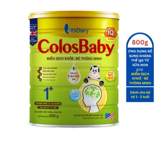 HSD T12/2025 COLOSBABY IQ 1+ 800G